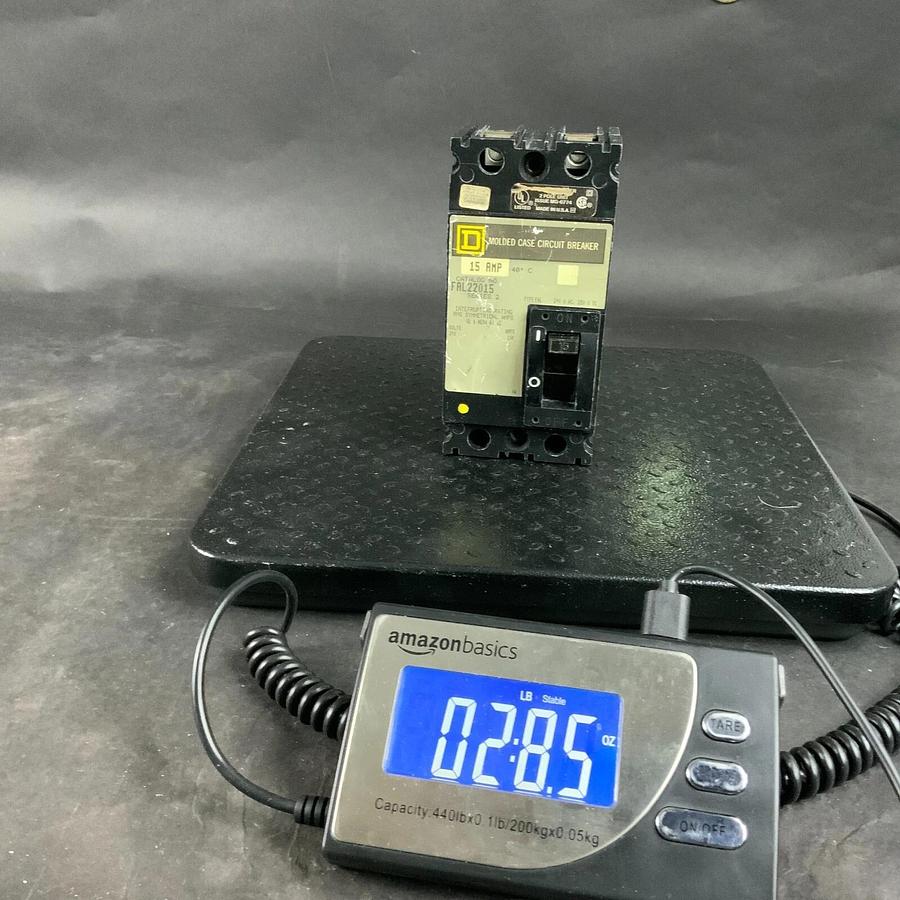 Used SQUARE D FAL 22015 15A CIRCUIT BREAKER ($15 OBO)