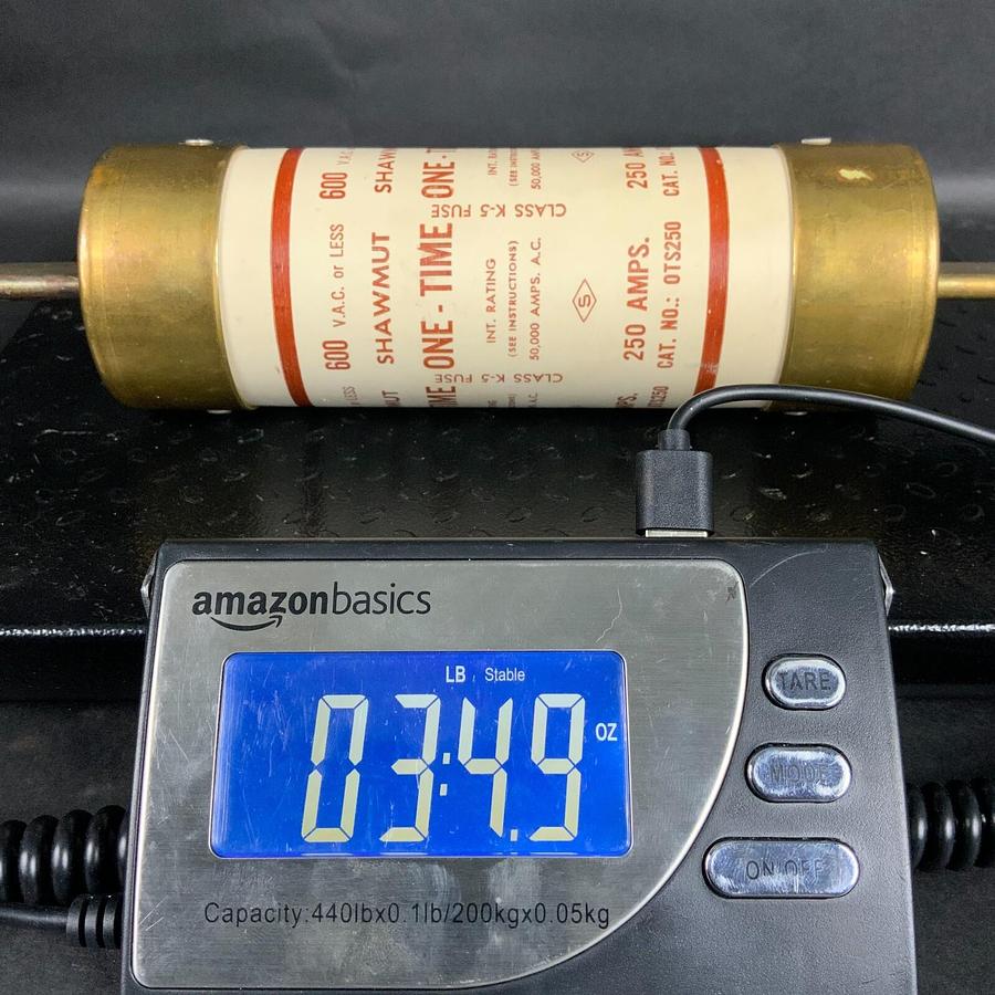 Used FERRAZ SHAWMUT OTS250 OLD STOCK FUSE ($38 OBO)