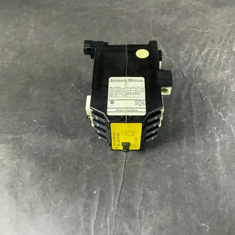 Used MOELLER DIL 08-31-NA CONTACTOR ($25 OBO)
