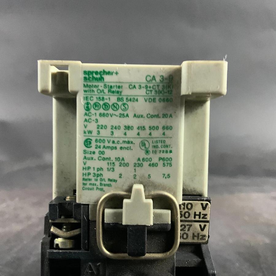 Used SPRECHER & SCHUH CA3-9 ($30 OBO)