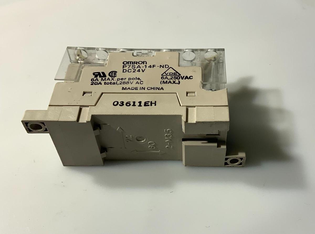 Used OMRON P7SA-14F-ND DC24 RELAY SOCKET ($10 OBO)