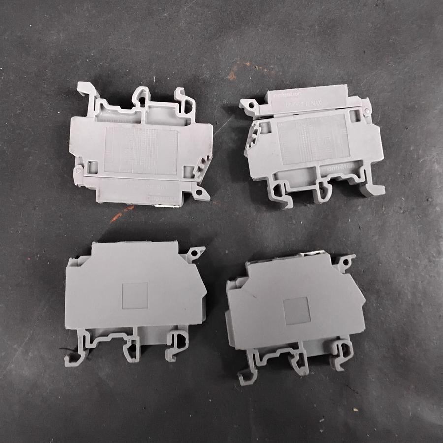 Used ENTRELEC 6.3A TERMINAL BLOCKS - GROUP OF 5 ($9 OBO)