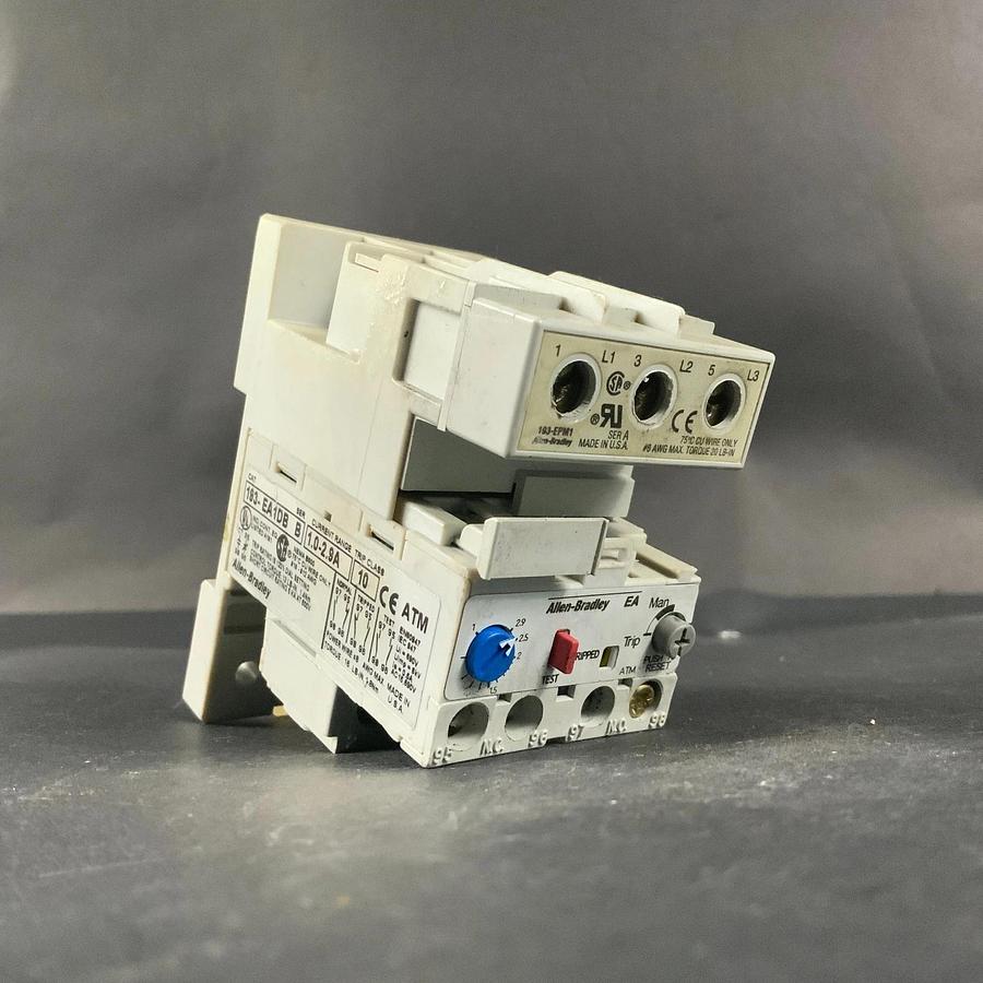 Used ALLEN BRADLEY 193-EA1DB 1.0-2.9A OVERLOAD RELAY ($20 OBO)