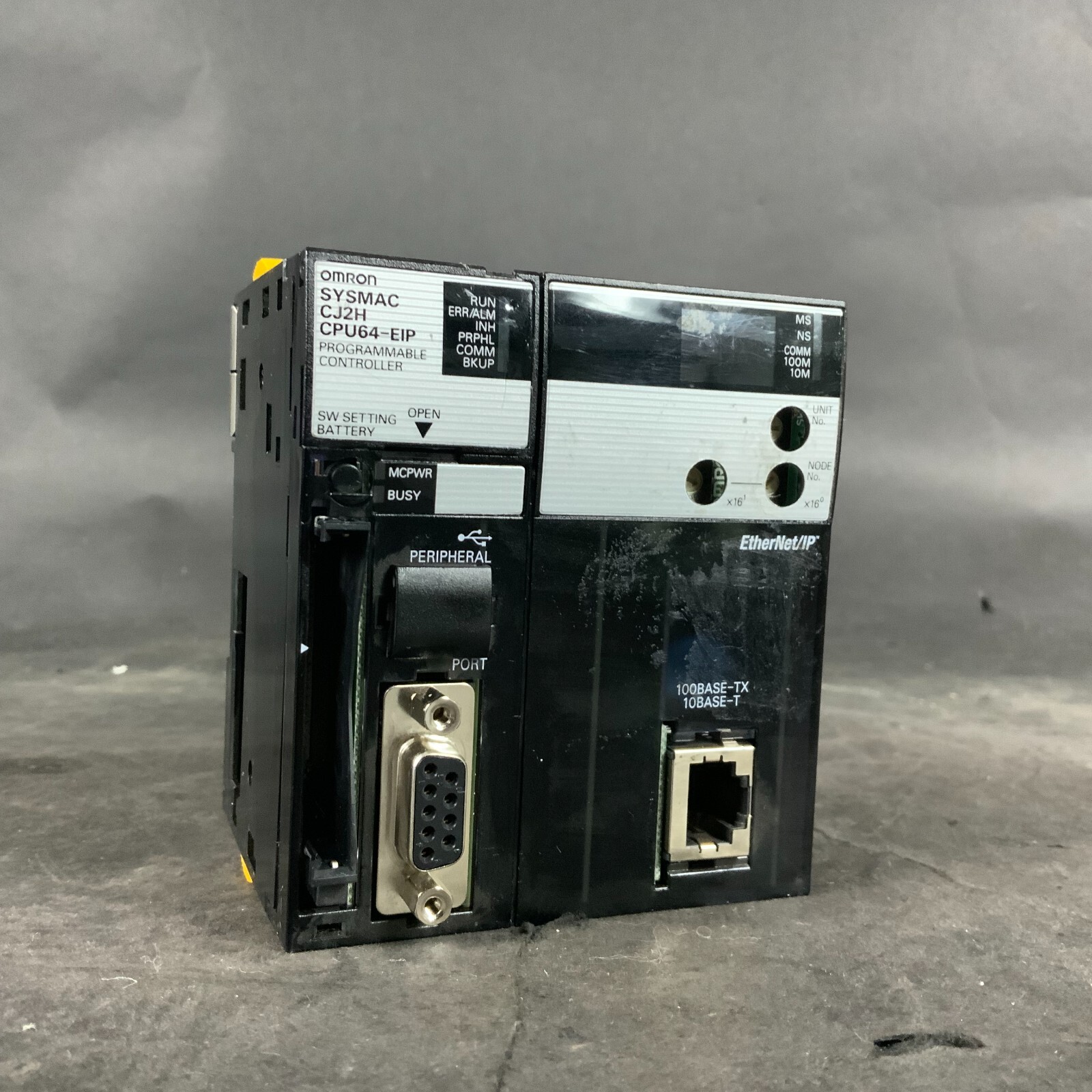Used OMRON CJ2H-CPU64-EIP CPU UNIT ($1,050 OBO)