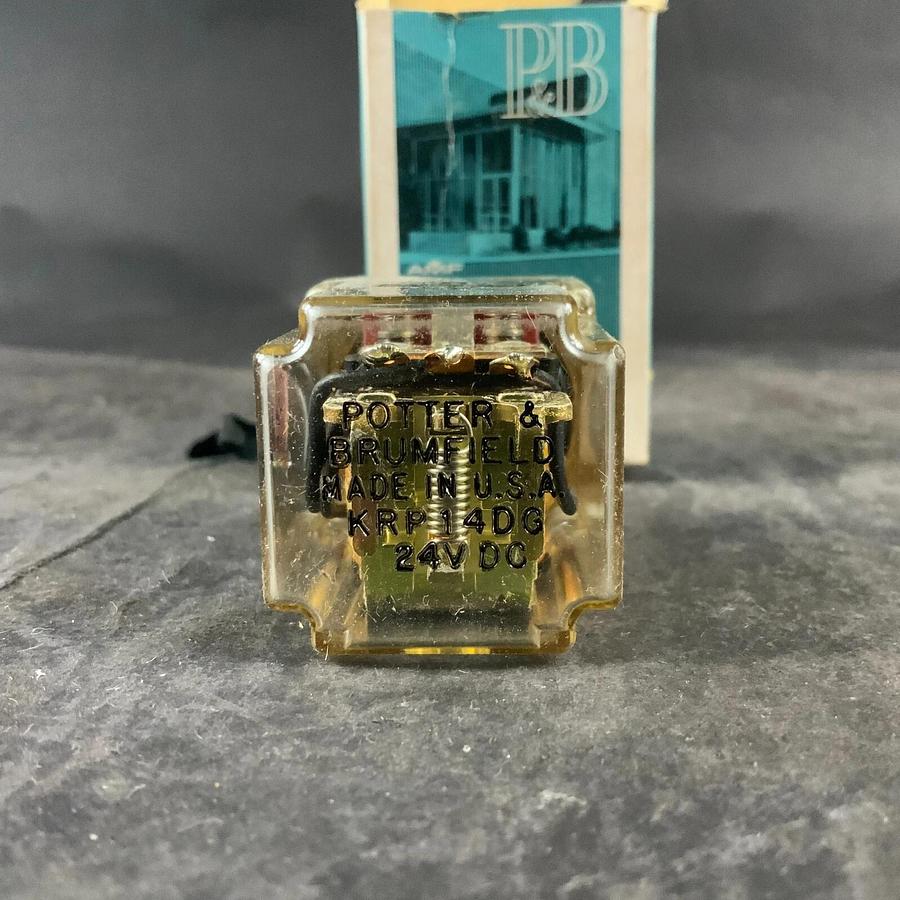 POTTER & BRUMFIELD KRP14DG-24 VDC RELAY ($12 OBO)