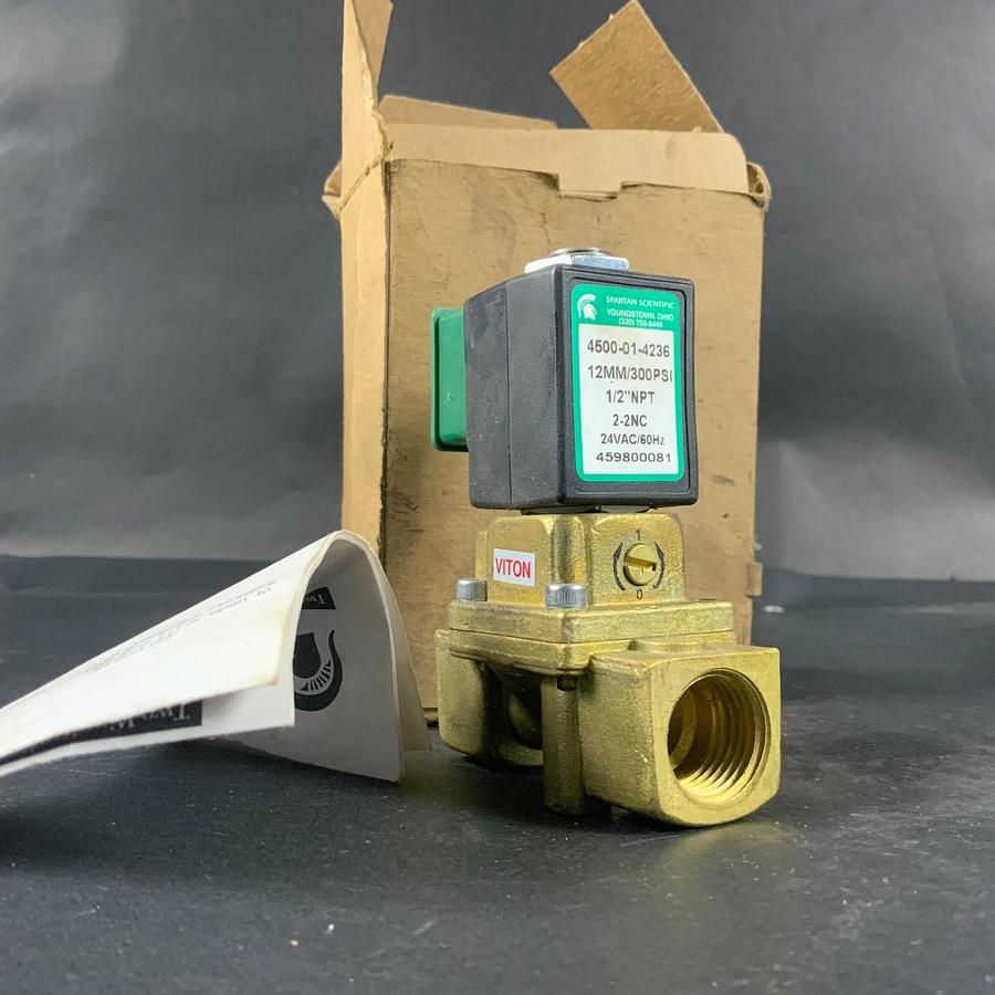 SPARTAN SCIENTIFIC 4500-01-4236 SOLENOID VALVE ($85 OBO)