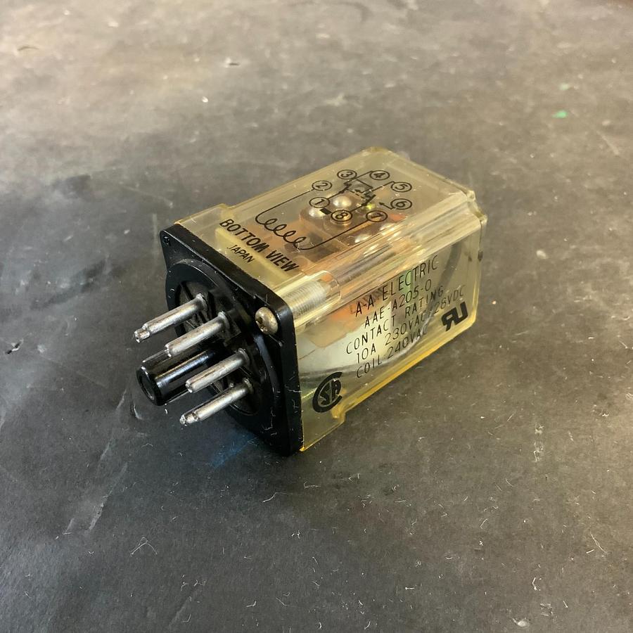 Used AA ELECTRIC AAE-A205-0 / AAEA2050 RELAY ($4.50 OBO)