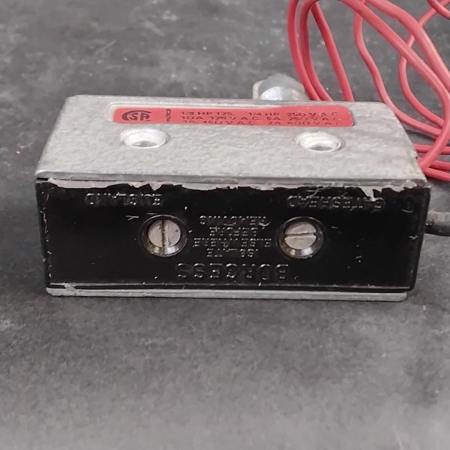 Used BURGESS 4BR ROLLER LIMIT SWITCH ($18 OBO)