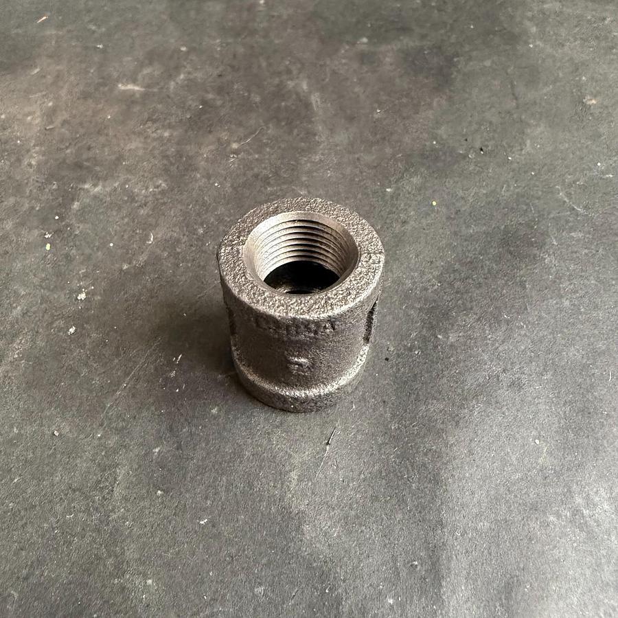 Used MSC 3/8” COUPLING BLACK FITTING