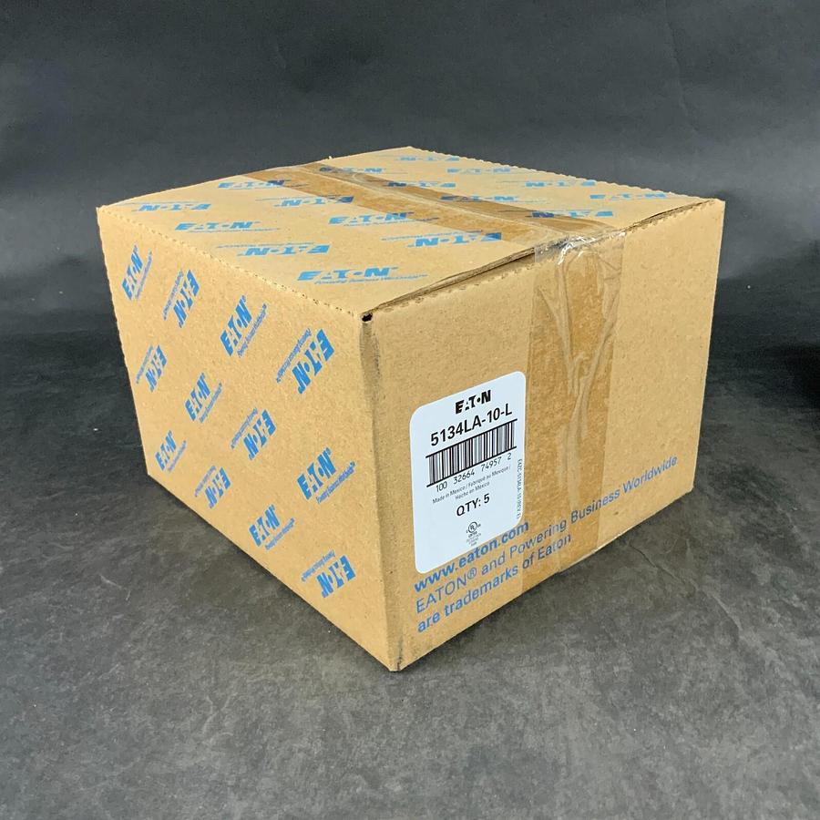 EATON 5134LA-10 TOGGLE WALLPLATE - SET OF 10 ($10 OBO)