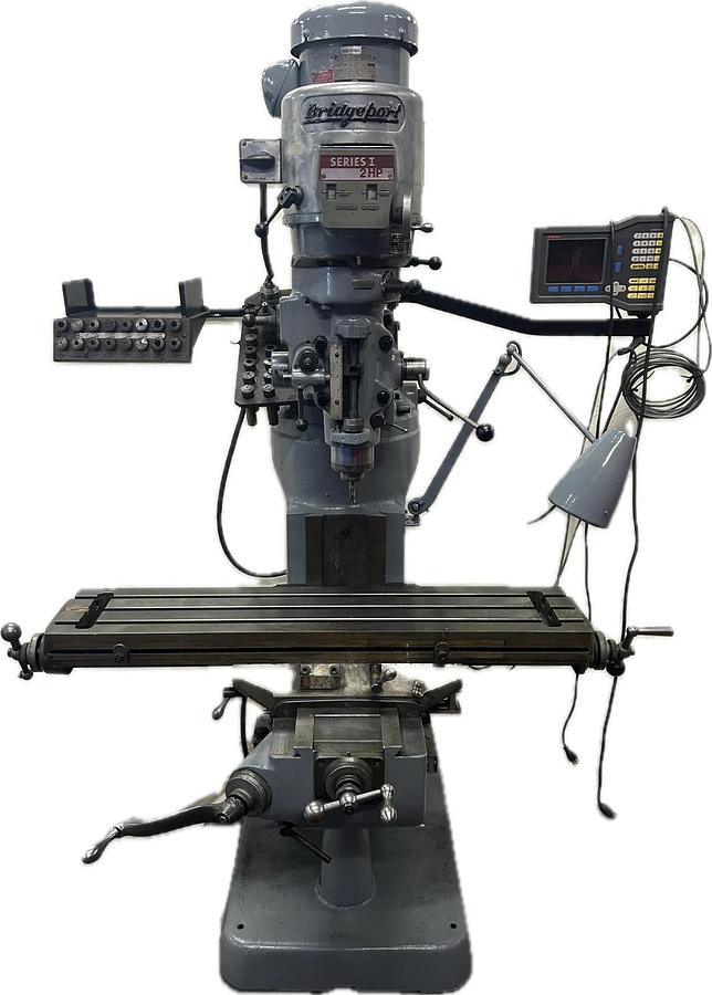 Refurbished Bridgeport Vertical Mill Series I -2J-109941-2 - 9"x42" Table - 2HP ($7,500 OBO)