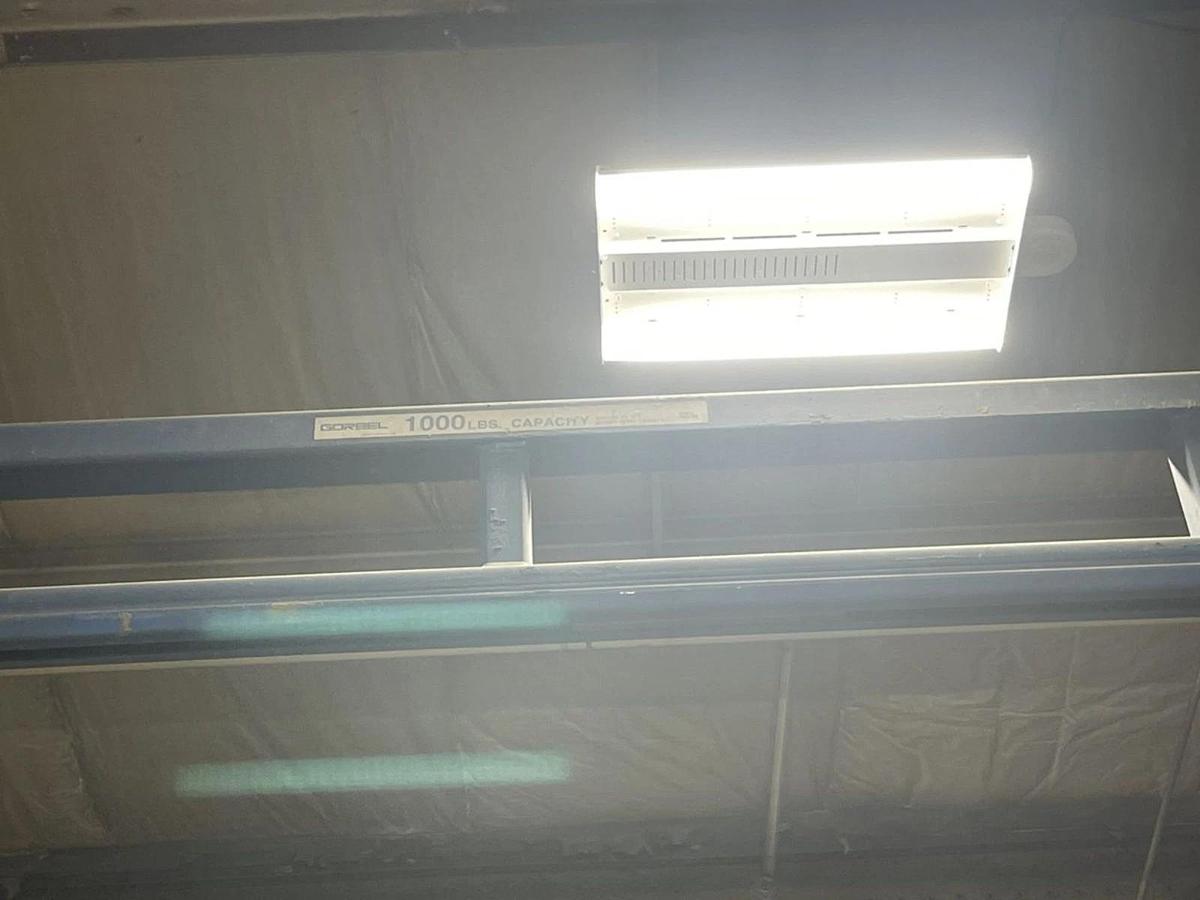 Used Gorbel 1000 LBS Capacity Mono-Rail Crane 40FT ($4,000 OBO)