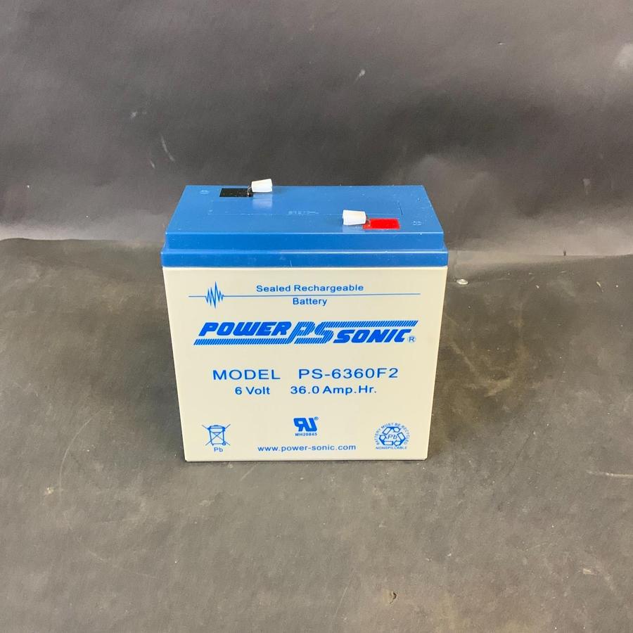 POWER SONIC PS-6360F2 6V BATTERY ($50 OBO)
