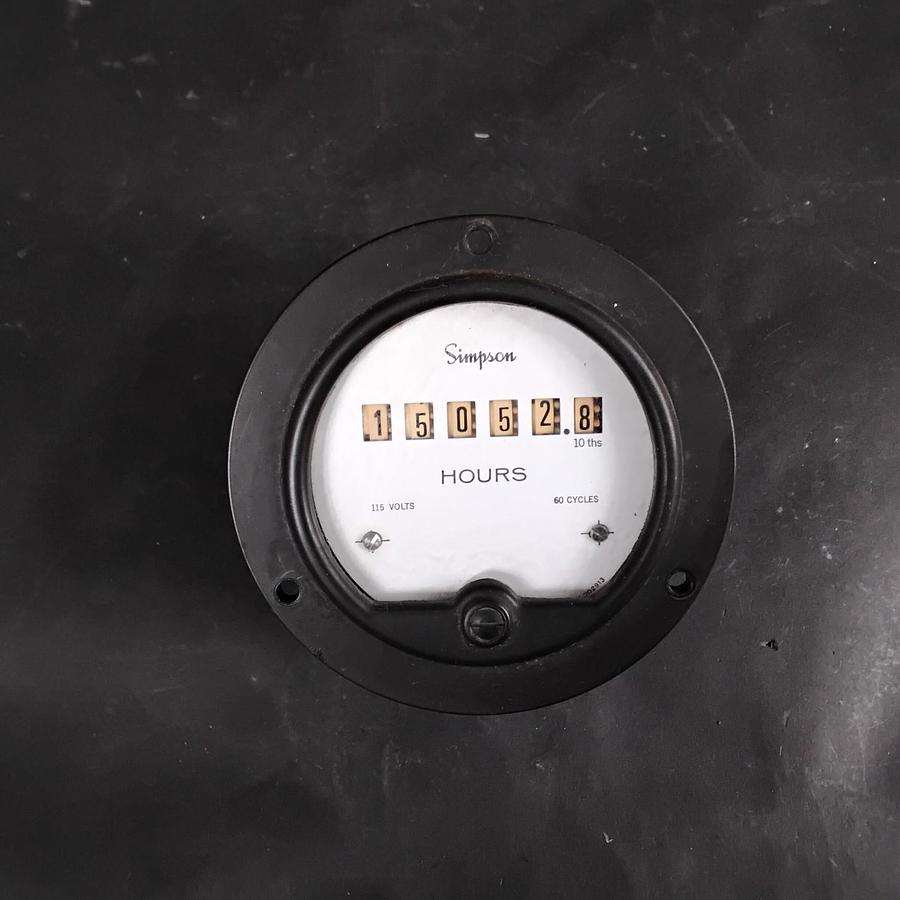 Used SIMPSON 03580 TIME METER ($25 OBO)