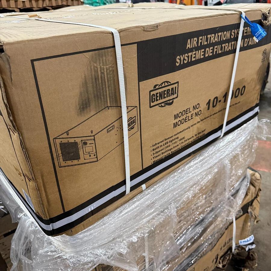 GENERAL INTERNATIONAL 10-1000 AIR FILTRATION SYSTEM - NEW IN BOX ($225 OBO)