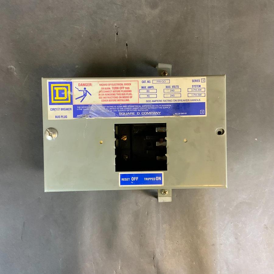 Used SQUARE D PIN-QO BUSWAY PLUG-IN UNIT ENCLOSURE ($40 OBO)