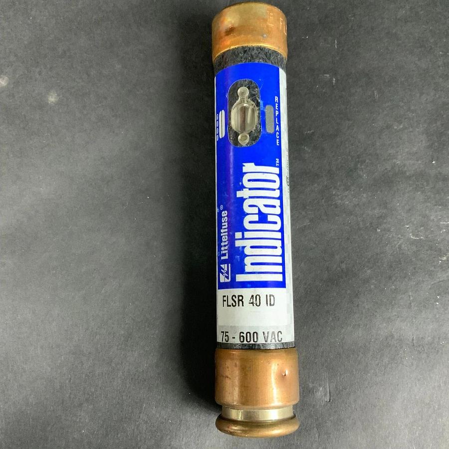 Used LITTELFUSE FLSR-40-ID INDICATOR FUSE ($10 OBO)