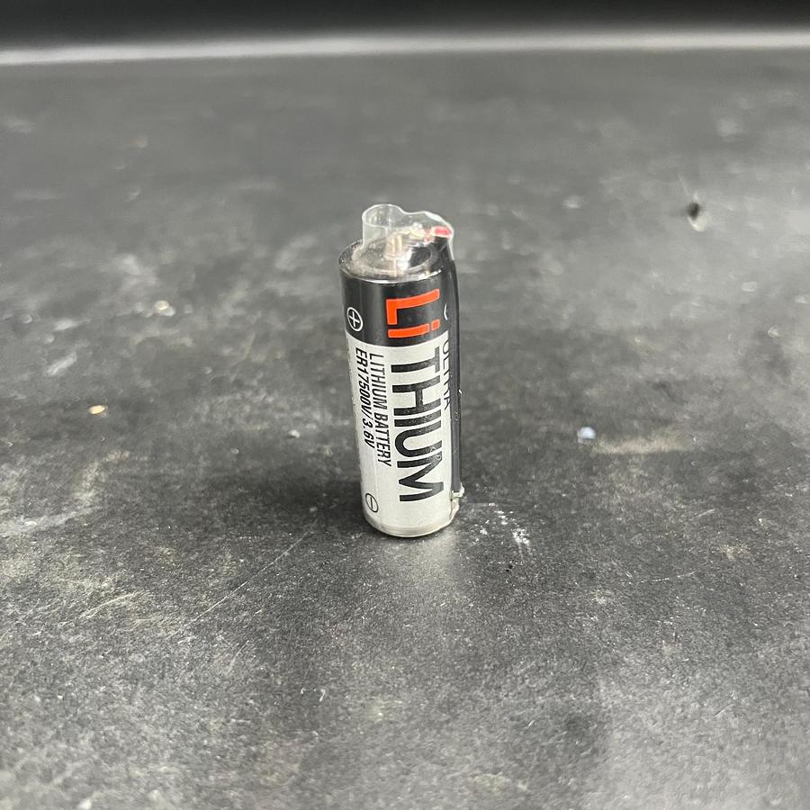 Used TOSHIBA ER17500V/3.6V LITHIUM BATTERY ($12 OBO)