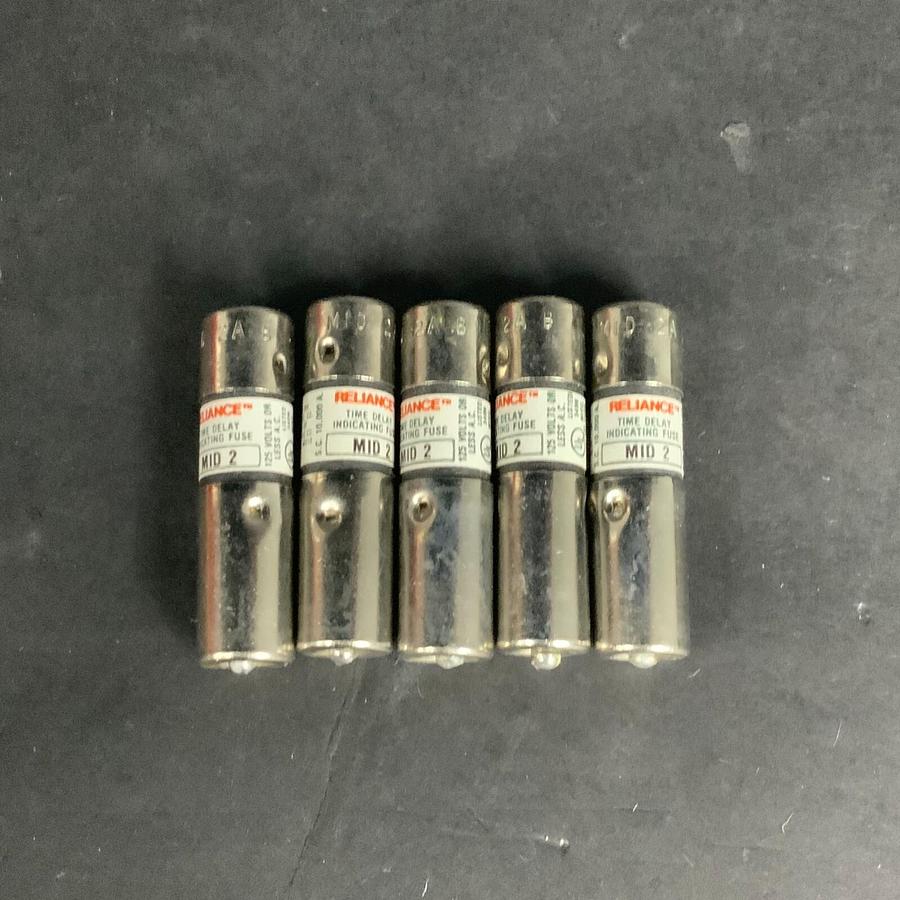 Used BRUSH RELIANCE MID-2 PIN-INDICATING FUSE - SET OF 5 ($20 OBO)