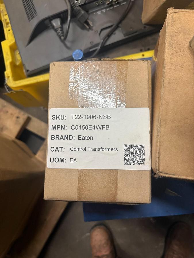 Used EATON C0150E4WFB CONTROL TRANSFORMER