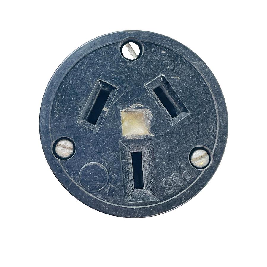 Used PASS & SEYMOUR 7088 STRAIGHT BLADE FEMALE CONNECTOR 20A 125/250V
