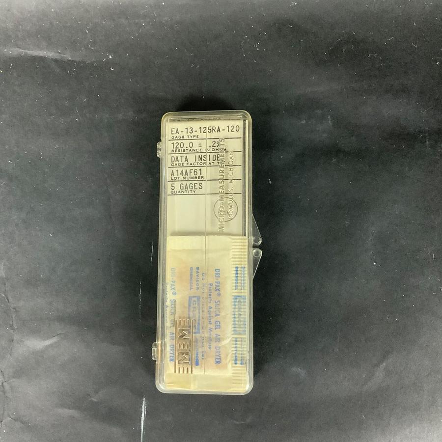 Used MICRO-MEASUREMENTS EA-13-125RA-120 PRECISION STRAIN GAUGE - LOT OF 2 ($10 OBO)