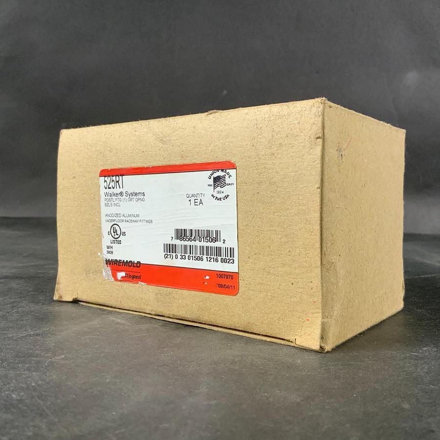 WIREMOLD 525RT PDSTL FITTING ($30 OBO)