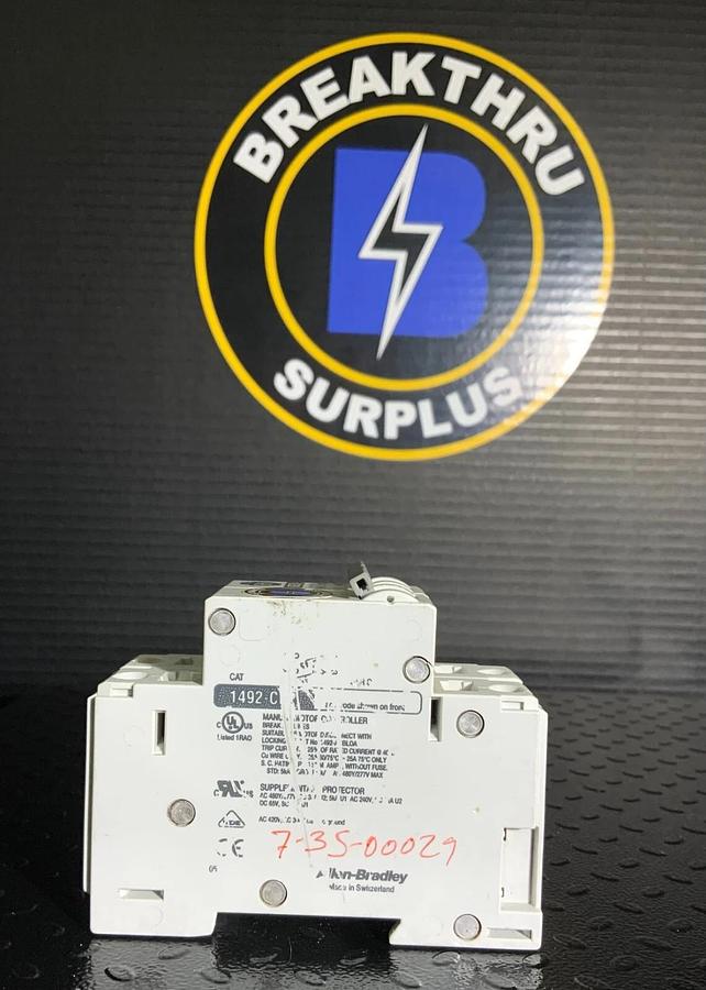 Used ALLEN BRADLEY 1492-CB2G250 ($14.99/EACH OBO)
