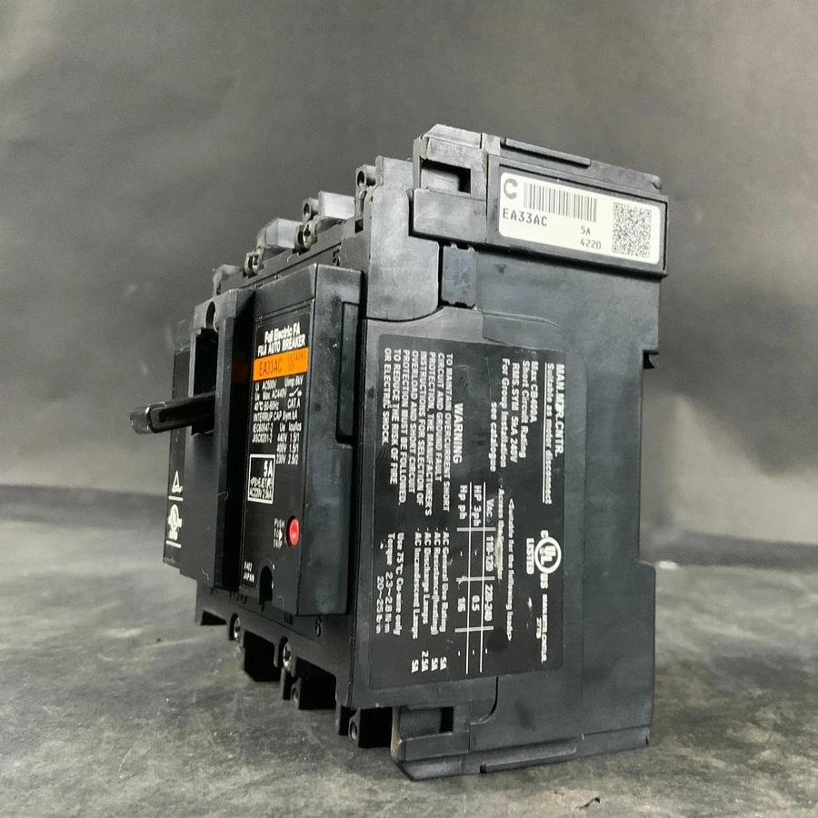 Used FUJI ELECTRIC EA33AC BB3AEAC-005 CIRCUIT BREAKER ($35 OBO)