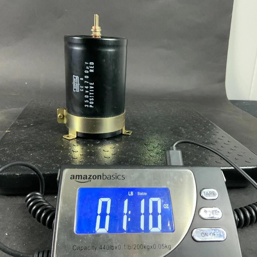 NIPPON CHEMICON CEB 350V 4700 CAPACITOR ($15 OBO)