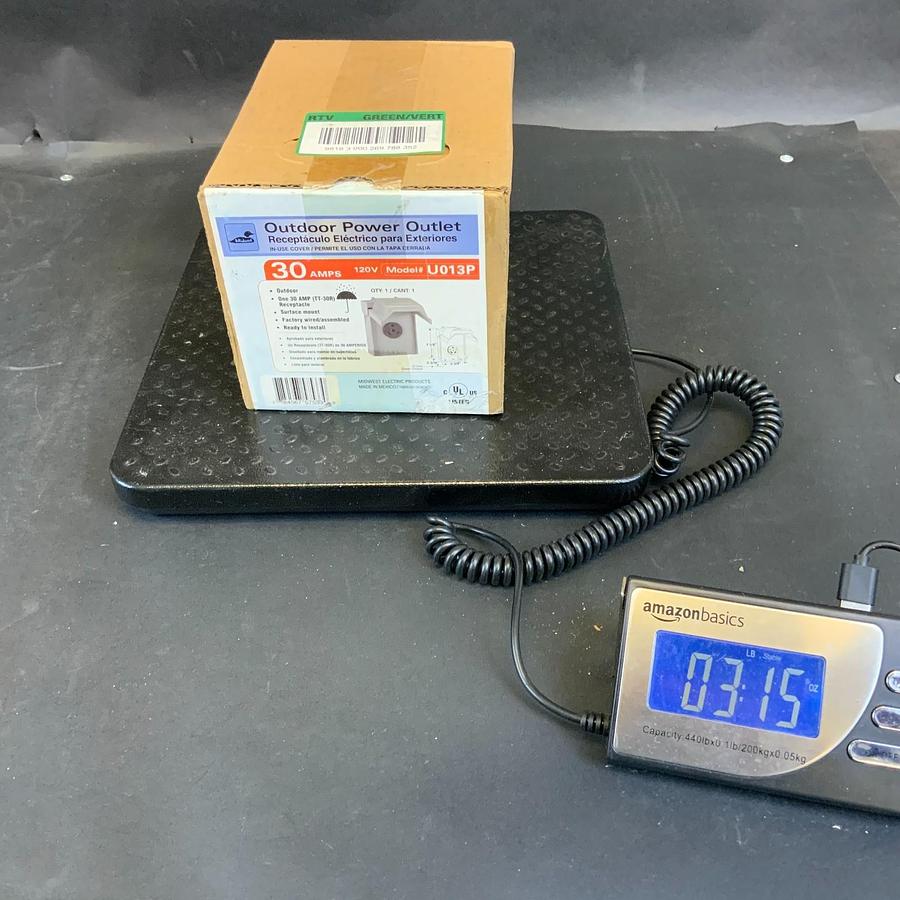 Used MIDWEST ELECTRIC U013P OUTDOOR POWER OUTLET ($25 OBO)