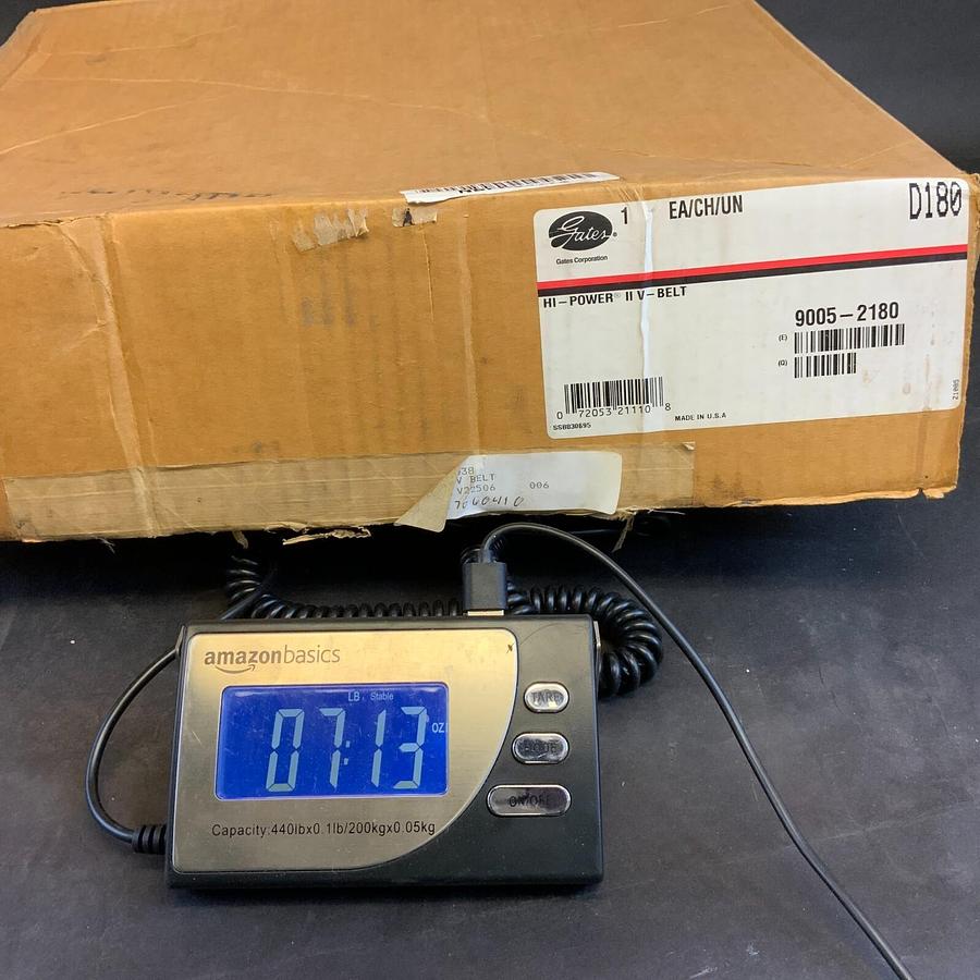 Used GATES D180 H-POWER II V-BELT ($55 OBO)