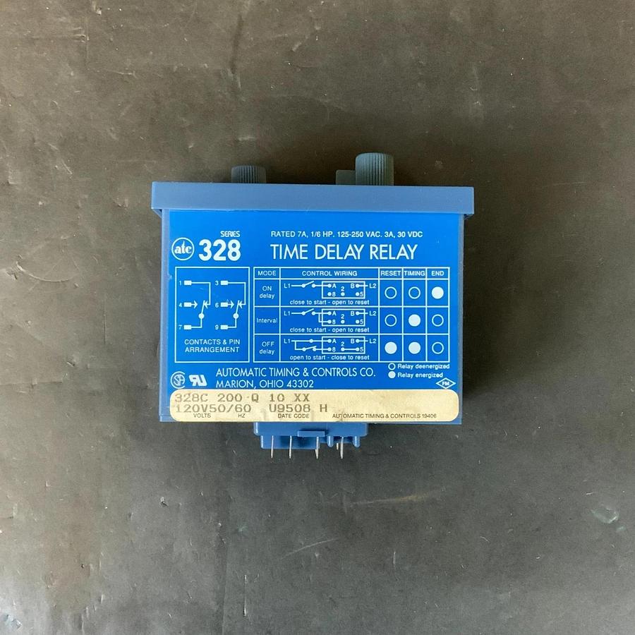 Used ATC-328 Series C Time Delay Relay($17 OBO)
