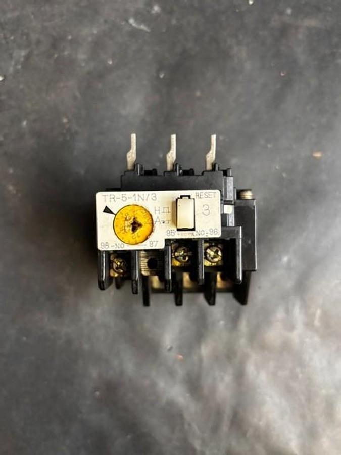 Used FUJI ELECTRIC TR20DWL OVERLOAD RELAY