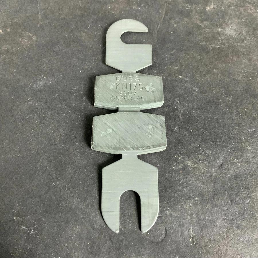Refurbished BUSSMANN LKN-175 RENEWABLE LINK FUSE ($3)