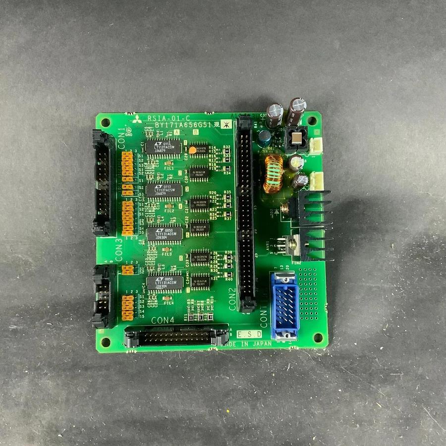 Used MITSUBISHI RSIA-01-C BY171A656G51 PCB BOARD ($100 OBO)