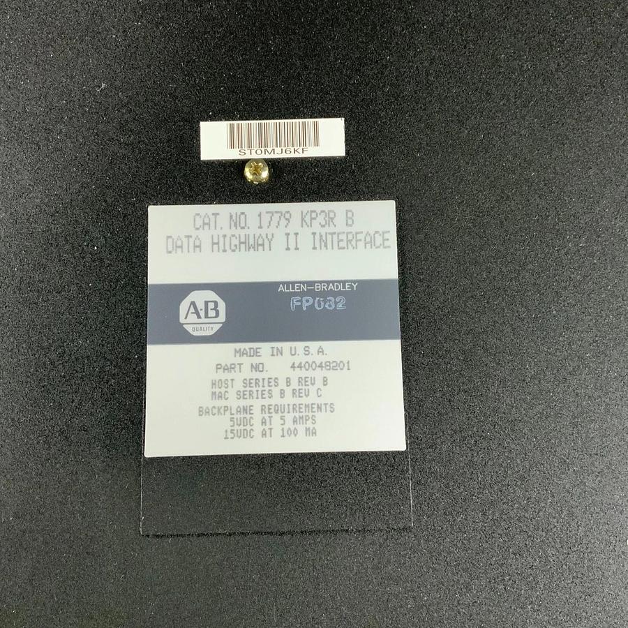 ALLEN BRADLEY 1779-KP3R COMMUNICATION INTERFACE MODULE ($175 OBO)