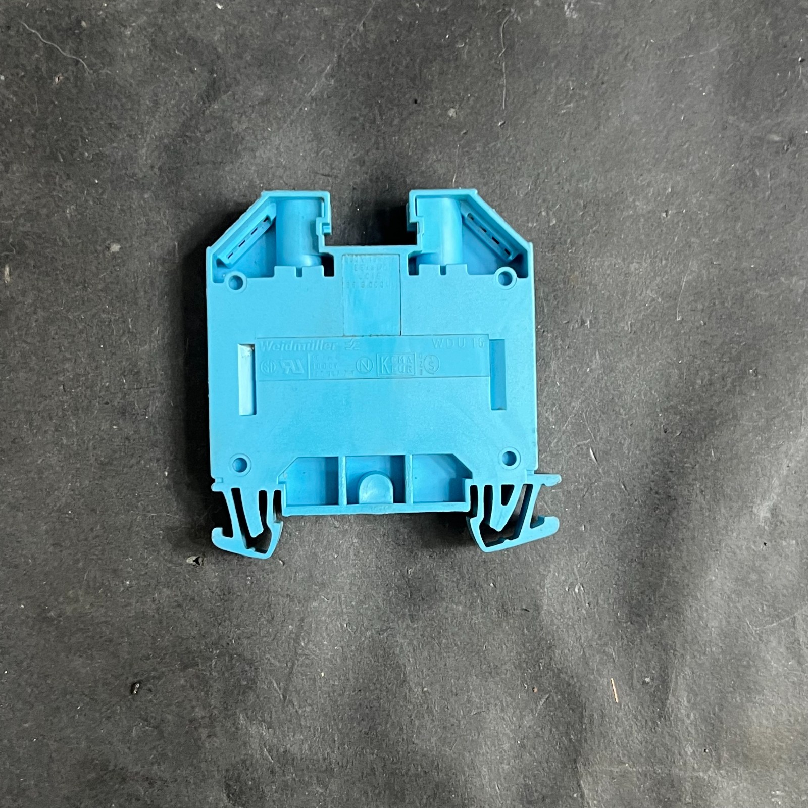 Used WEIDMULLER WDU16 CONTACT BLOCK ($2 OBO)