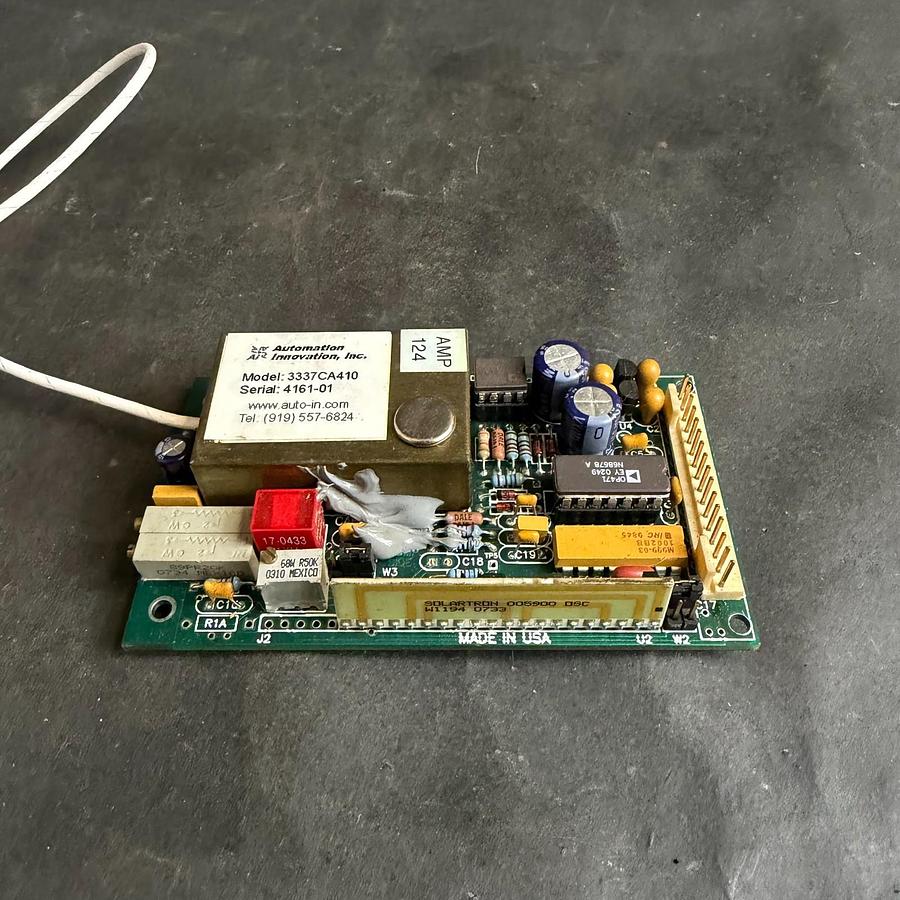Used AUTOMATION INNOVATION 3337CA410 CIRCUIT BOARD