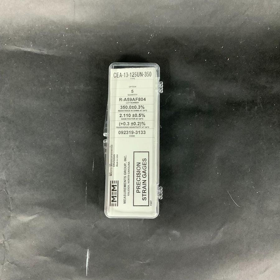 MICRO-MEASUREMENTS CEA-13-125UN-350 PRECISION STRAIN GAUGE - LOT OF 3 ($15 OBO)