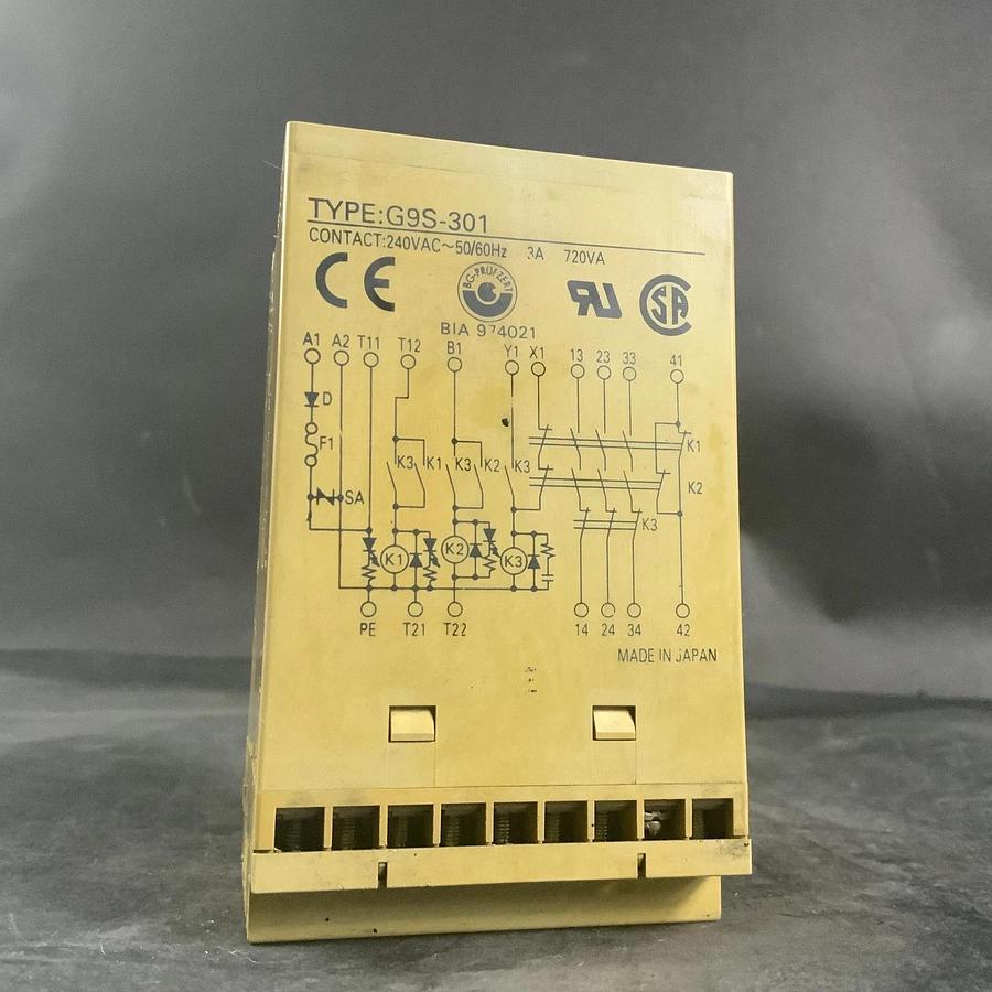 Used OMRON G9S-301 SAFETY RELAY UNIT ($20 OBO)