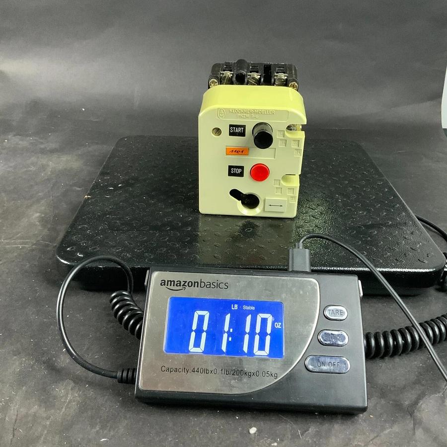 Used MOELLER PKZM3-16-U-NA CIRCUIT BREAKER - WITH HI22-PKZM3 AUX CONTACT ($35 OBO)