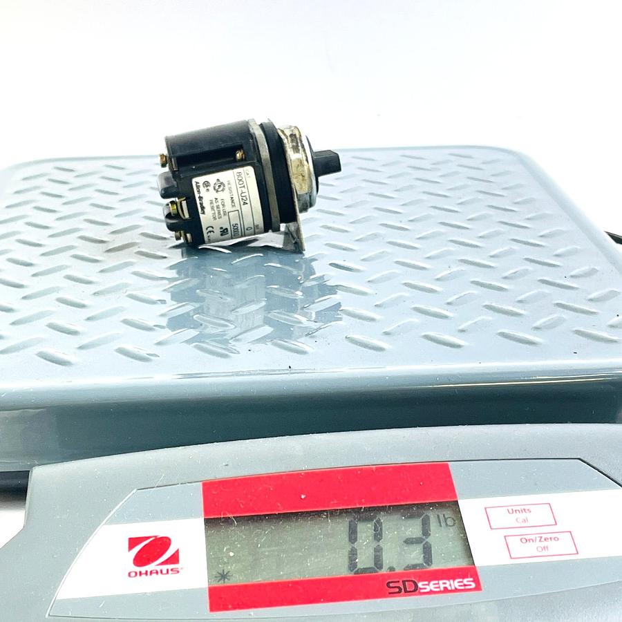 Used ALLEN-BRADLEY 800T-U24 SER Q POTENTIOMETER 5K OHM 300VAC LEGEND PLATE 30.5MM