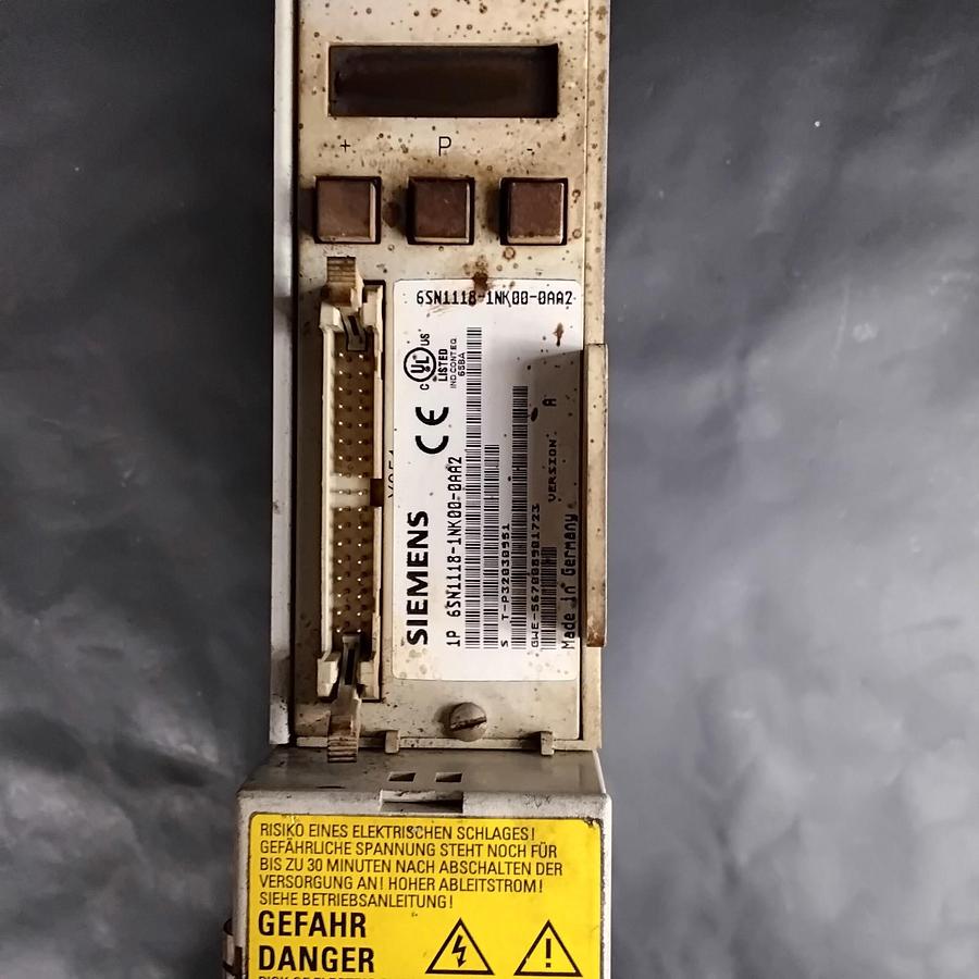 Used SIEMENS 6SN1118-1NK00-0AA2 RESOLVER MODULE ($1,200 OBO)