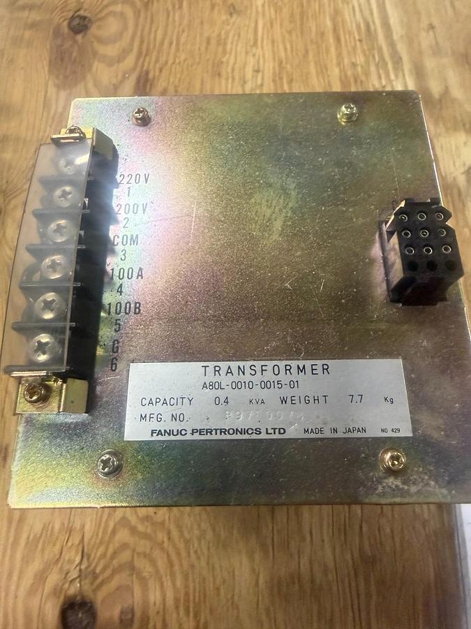 Used FANUC A80L-0010-0015-01 TRANSFORMER ($100 OBO)