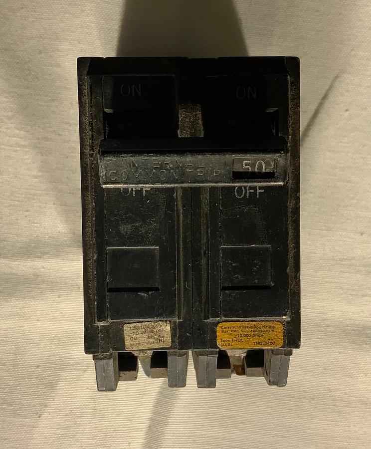 GENERAL ELECTRIC THQL2150 50 A ($34.99/EACH OBO)