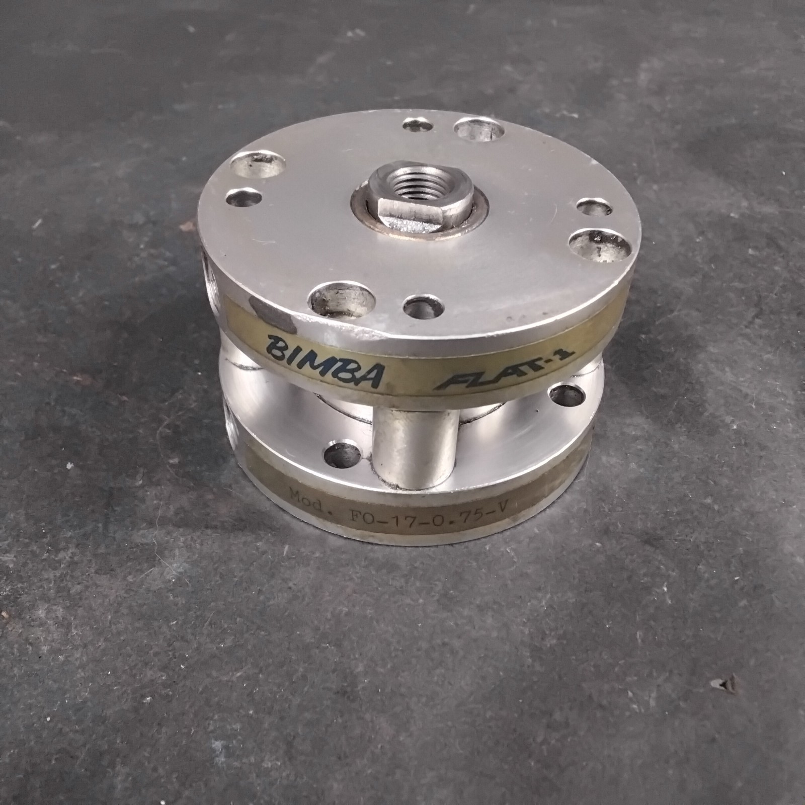 Used BIMBA FLAT-1 FO-17-0.75-V PNEUMATIC CYLINDER ($25 OBO)