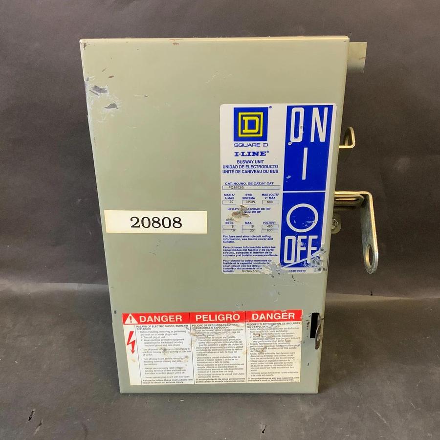 Used SQUARE D I-LINE PQ3603G BUSWAY UNIT ($275 OBO)