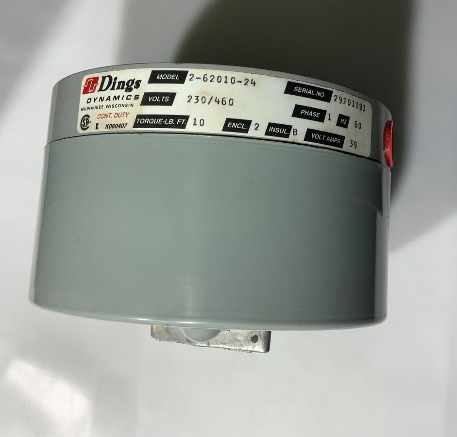 Used DINGS DYNAMMICS 2-62010-24 230/460V DUTY BRAKE ($899.99 OBO)