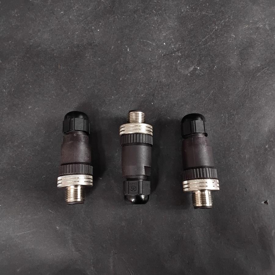 Used BRAD CONNECTIVITY 5AA80 STRAIGHT CONNECTOR- GROUP OF 3 ($15 OBO)